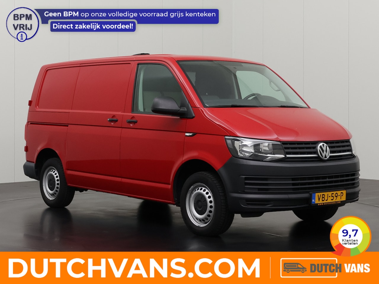 Volkswagen Transporter - 2.0TDI 150PK | Navigatie | Airco | 3-Persoons | Trekhaak - AutoWereld.nl
