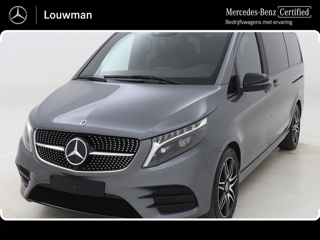 Mercedes-Benz V-klasse - 250d Lang Financial Lease Avantgarde AMG Dubbele Cabine Night pakket Elektrische schuifdeu - AutoWereld.nl