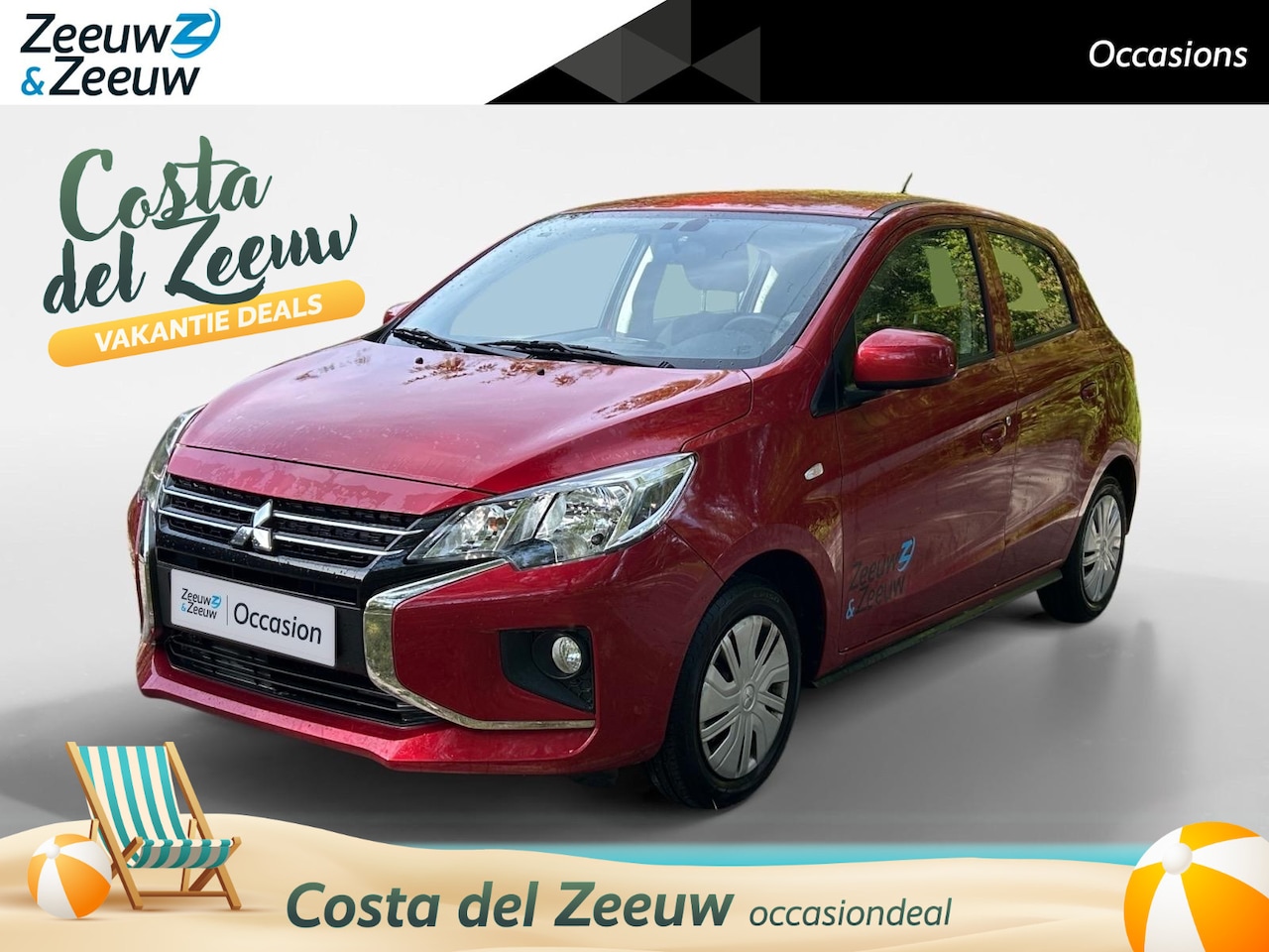 Mitsubishi Space Star - 1.2 Connect+ Demo , vraag naar de huidige kilometerstand . airco , Apple Carplay/Android A - AutoWereld.nl