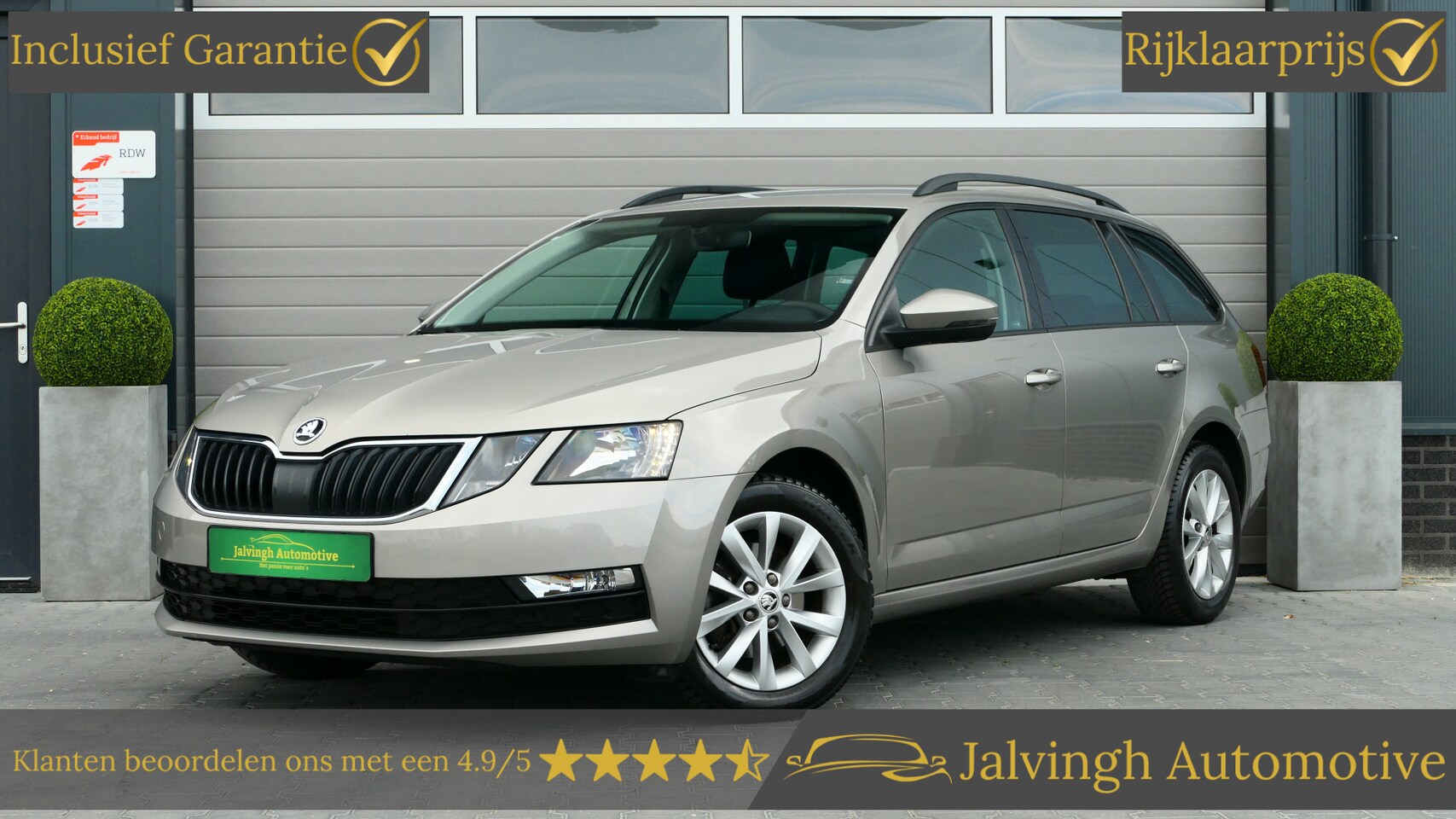Skoda Octavia Combi - 1.0 TSI Greentech Ambition Business |1e eig!|Trekhaak|Carplay! - AutoWereld.nl