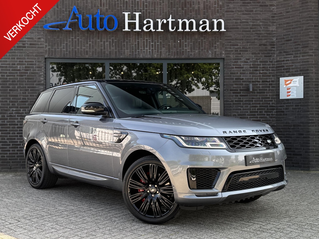 Land Rover Range Rover Sport - P400e HSE PANO|MERIDIAN|22INCH|BlackPack - AutoWereld.nl