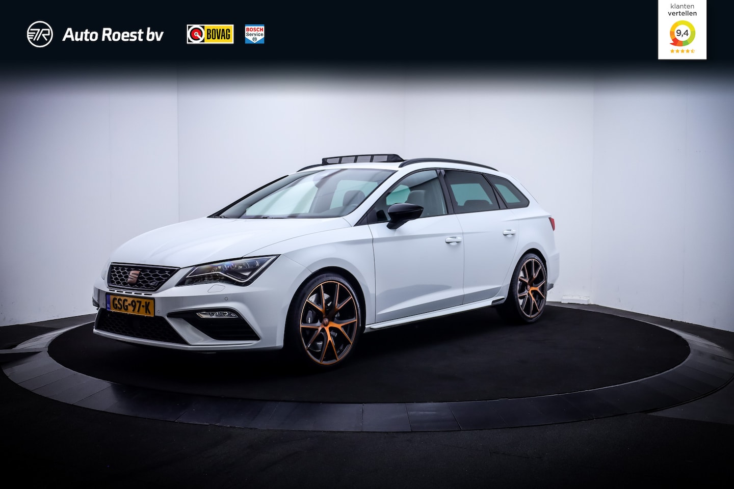 SEAT Leon ST - 2.0T 300Pk 4DRIVE CUPRA PANO | LEDER | DCC | VIRTUAL | CAMERA | CARPLAY | MILLTEK | ACC | - AutoWereld.nl