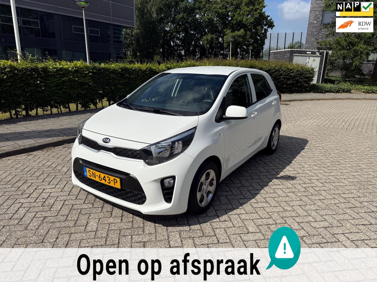 Kia Picanto - 1.0 CVVT EconomyPlusLine Airco 5 deurs - AutoWereld.nl
