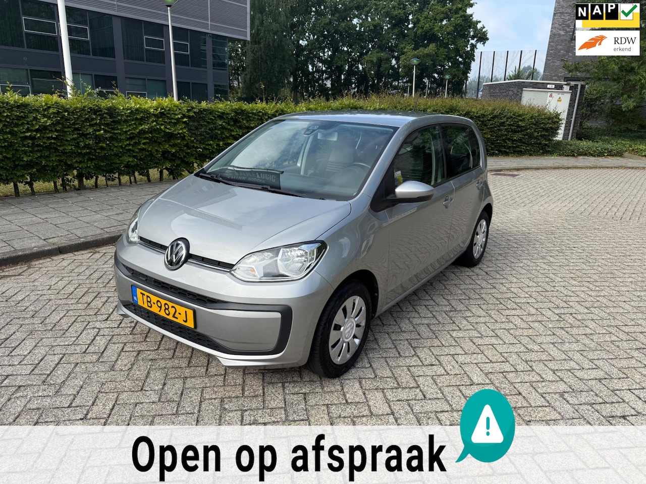 Volkswagen Up! - 1.0 BMT move up! 5 Deurs Nap Garantie inruil Mogelijk - AutoWereld.nl