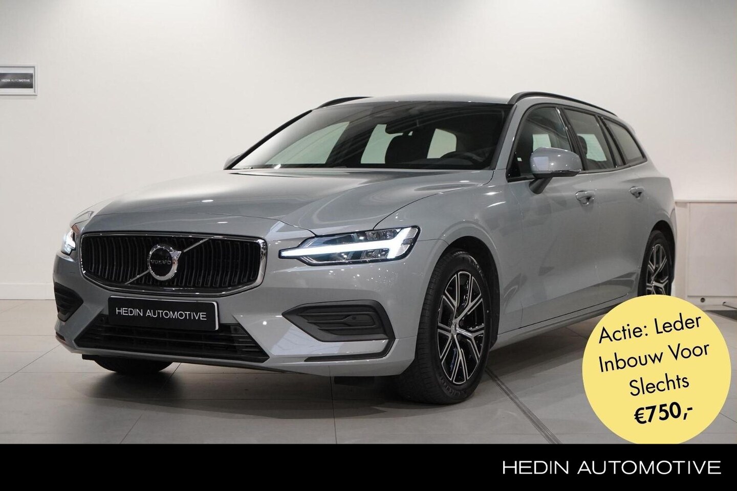 Volvo V60 - B3 Essential Edition Mild Hybride Automaat 163pk | Nu Actie: Leder Inbouw Voor Slechts €75 - AutoWereld.nl