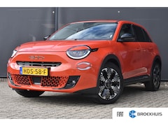 Fiat 600e - La Prima 54 kWh | Vol-Leder | Elektr. Achterklep | Navigatie | Stoelverwarming | Draadloos