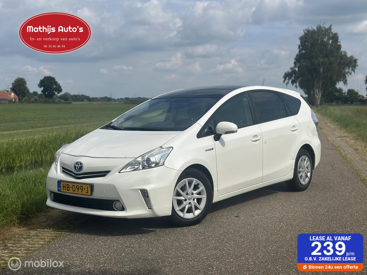 Toyota Prius - 1.8 Comfort Hyrbrid 7persoons! NAP tellerstand! - AutoWereld.nl