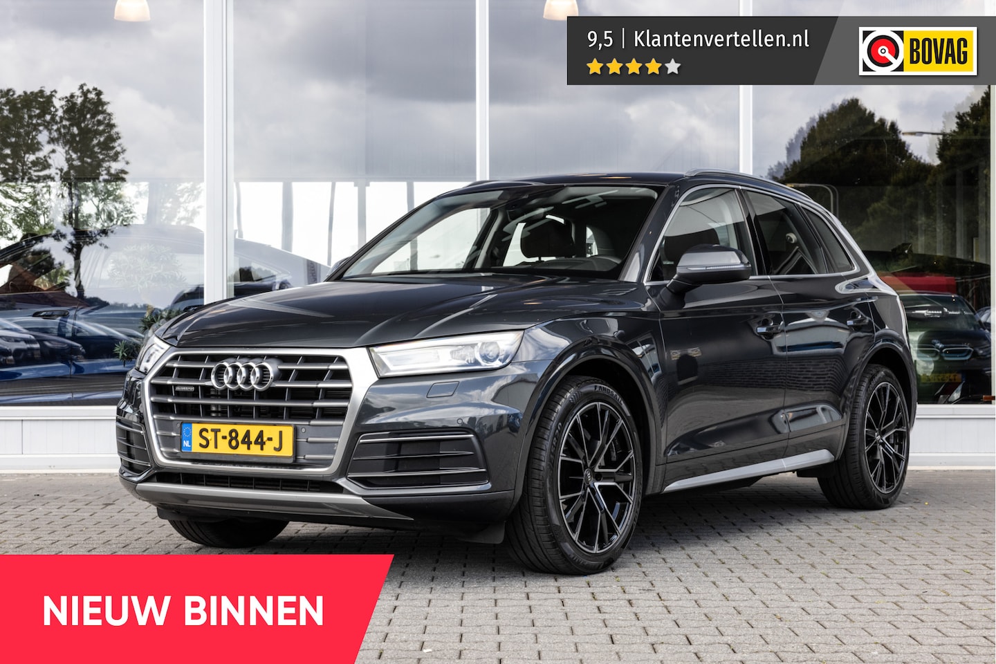 Audi Q5 - 2.0 TFSI quattro Sport Pro Line | E-Trekhaak | Leder - AutoWereld.nl