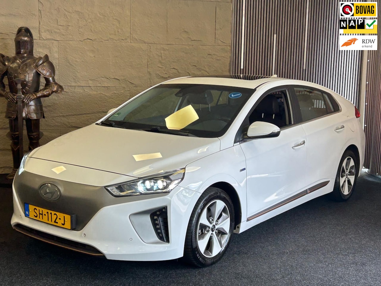 Hyundai IONIQ - Premium EV|GARANTIE|NAP|AIRCO|CRUISE|STOELVERW| - AutoWereld.nl