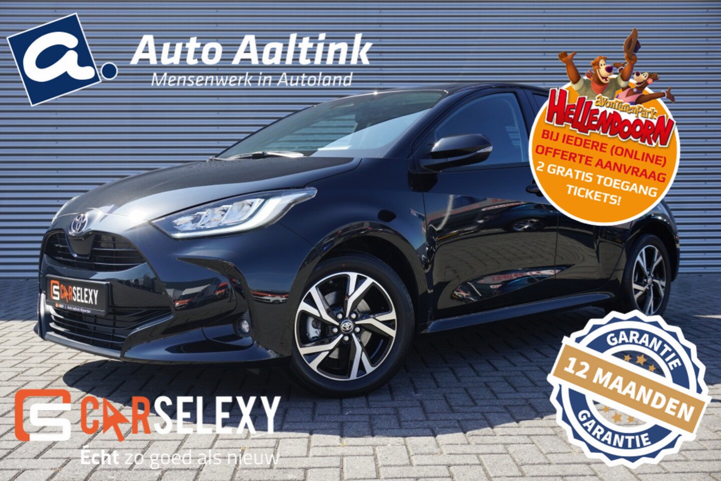 Toyota Yaris - 115PK Hybr Dynamic AUTOMAAT NIEUW! | CAMERA | CARPLAY | ADAPTIVE - AutoWereld.nl