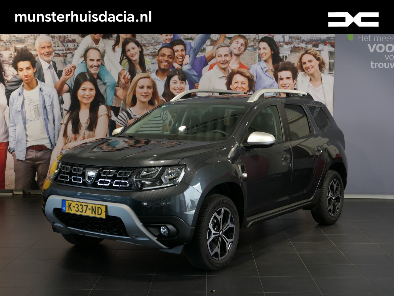 Dacia Duster - 1.3 TCe Tech Road * Vol opties! * Incl. Trekhaak & Allseasons! - Volledig leder, navi, 360 - AutoWereld.nl
