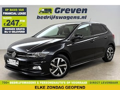 Volkswagen Polo - 1.0 TSI R-line LED ACC Carplay Clima Navigatie Parkeersensoren 16"LMV