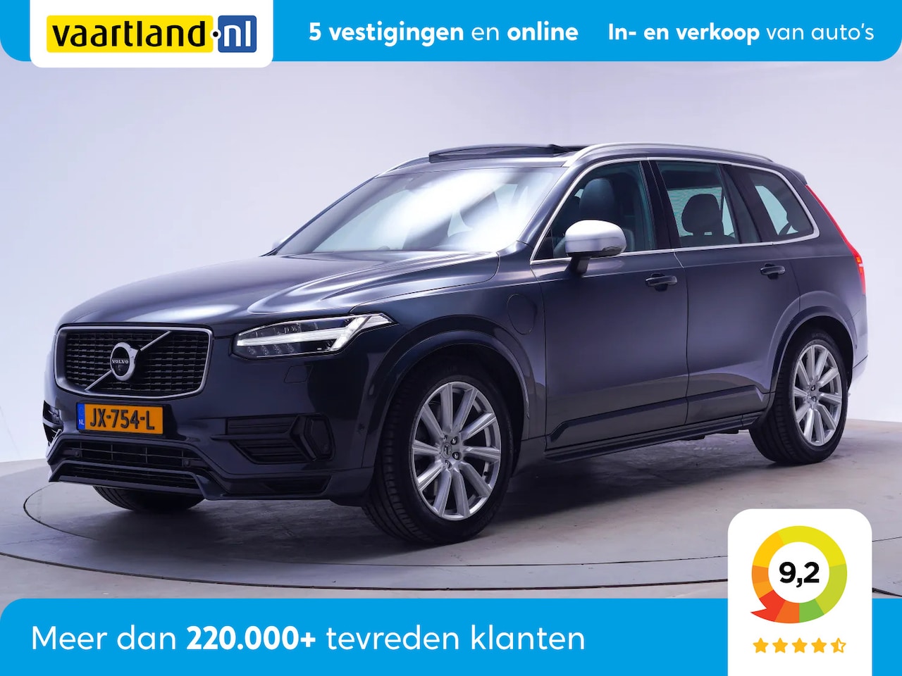 Volvo XC90 - 2.0 T8 Twin Engine AWD Inscription [ Panorama B&W Leder Stoelventilatie ] - AutoWereld.nl