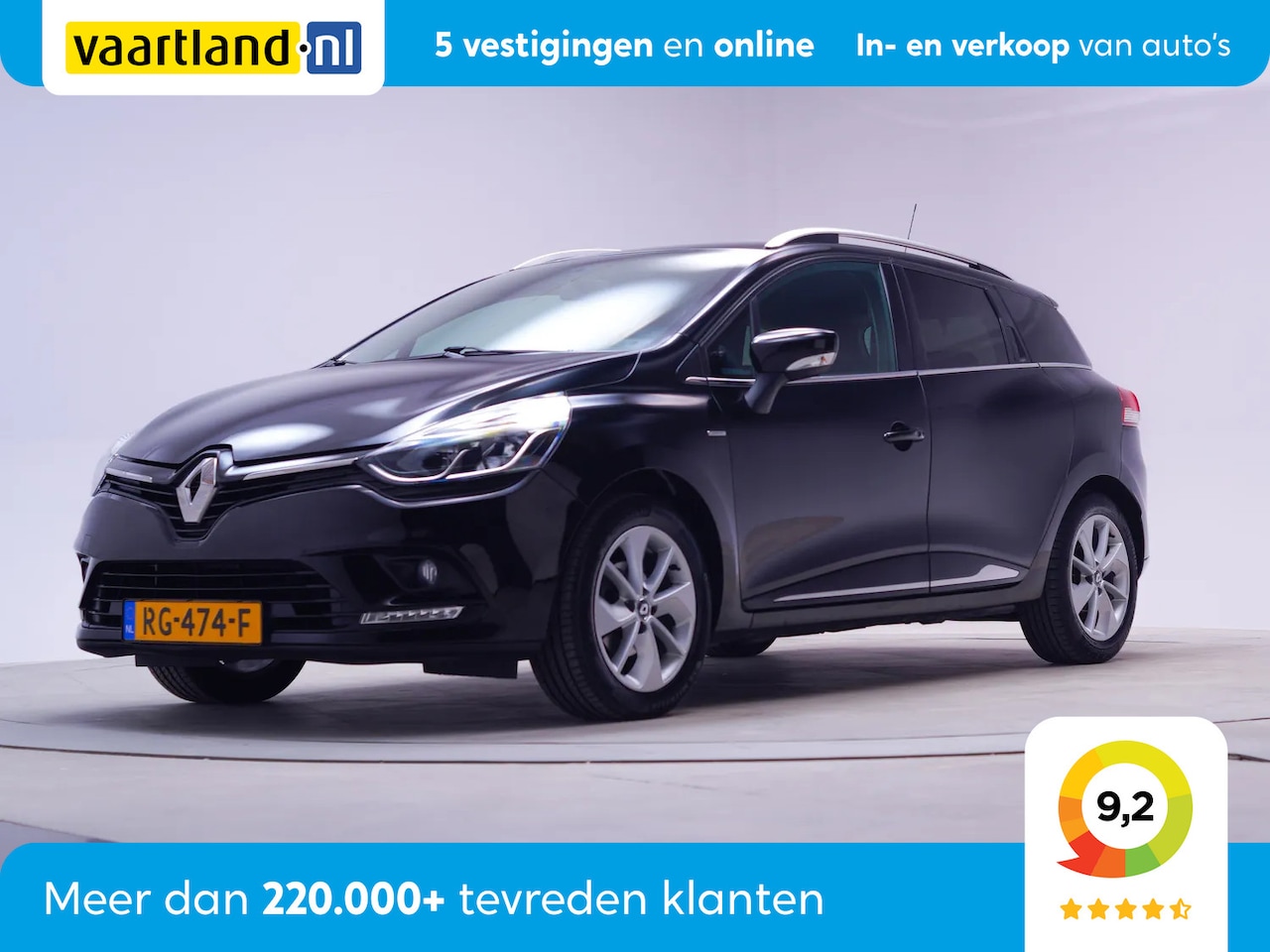Renault Clio - 0.9 TCe Limited [Navi Parkeersensoren Achter Airco] - AutoWereld.nl