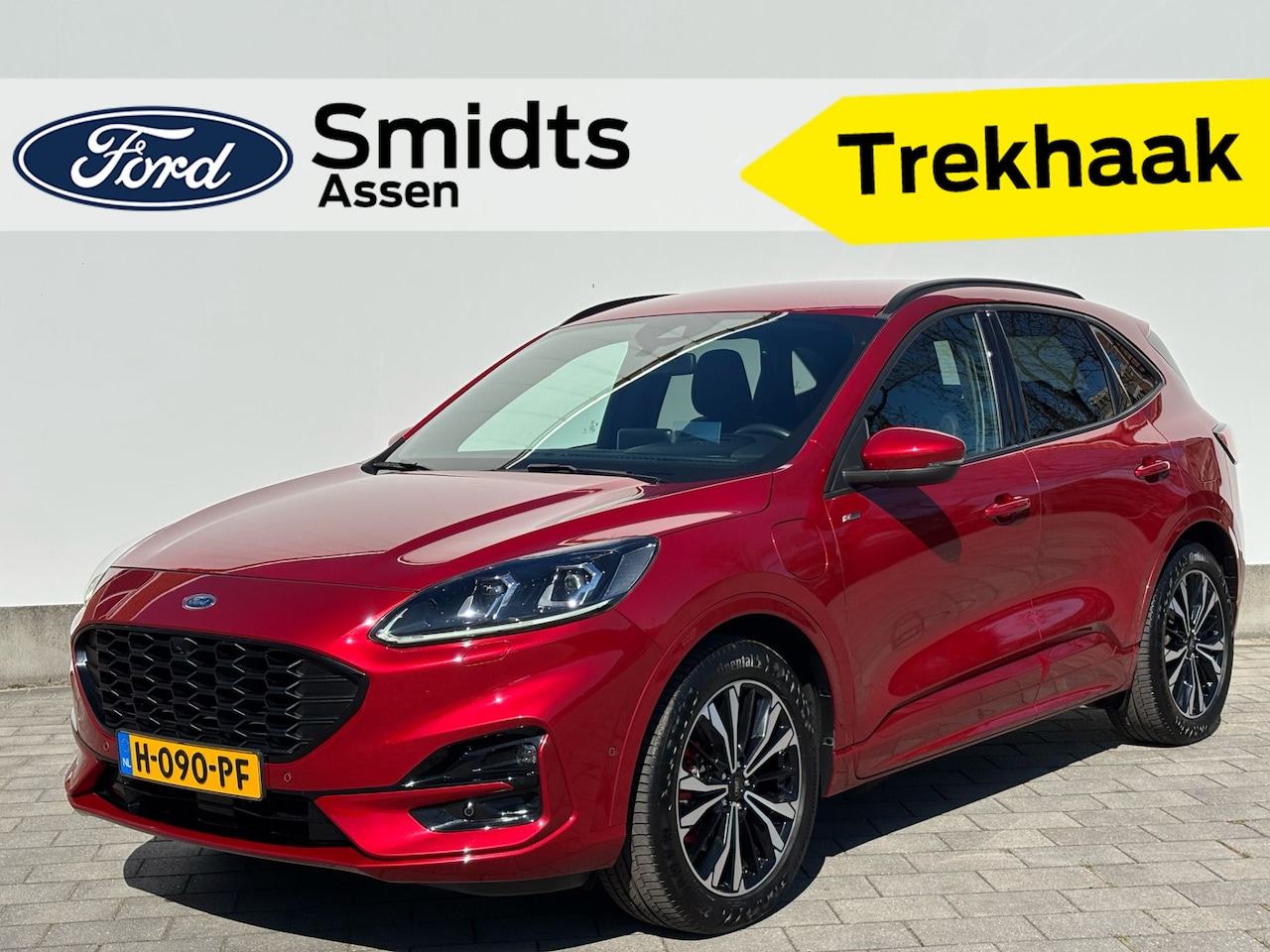 Ford Kuga - 2.5 PHEV ST-Line X | Trekhaak | 19-inch | Winterpack | Head-UP | Origineel NL auto | - AutoWereld.nl