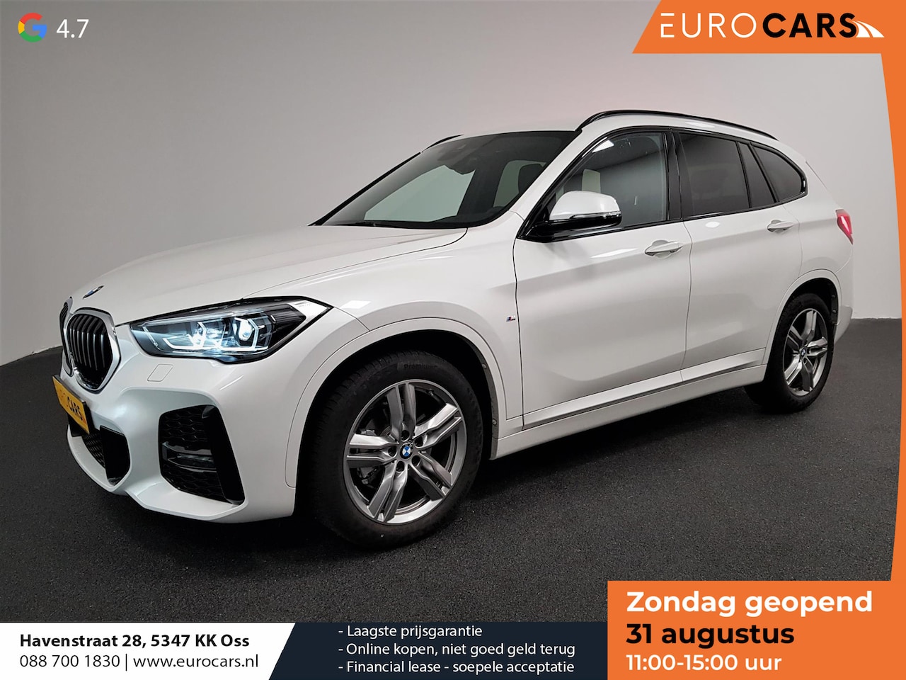 BMW X1 - sDrive18i Automaat M-Sport Executive Lederen Bekleding Navigatie Climate Control Camera Pa - AutoWereld.nl