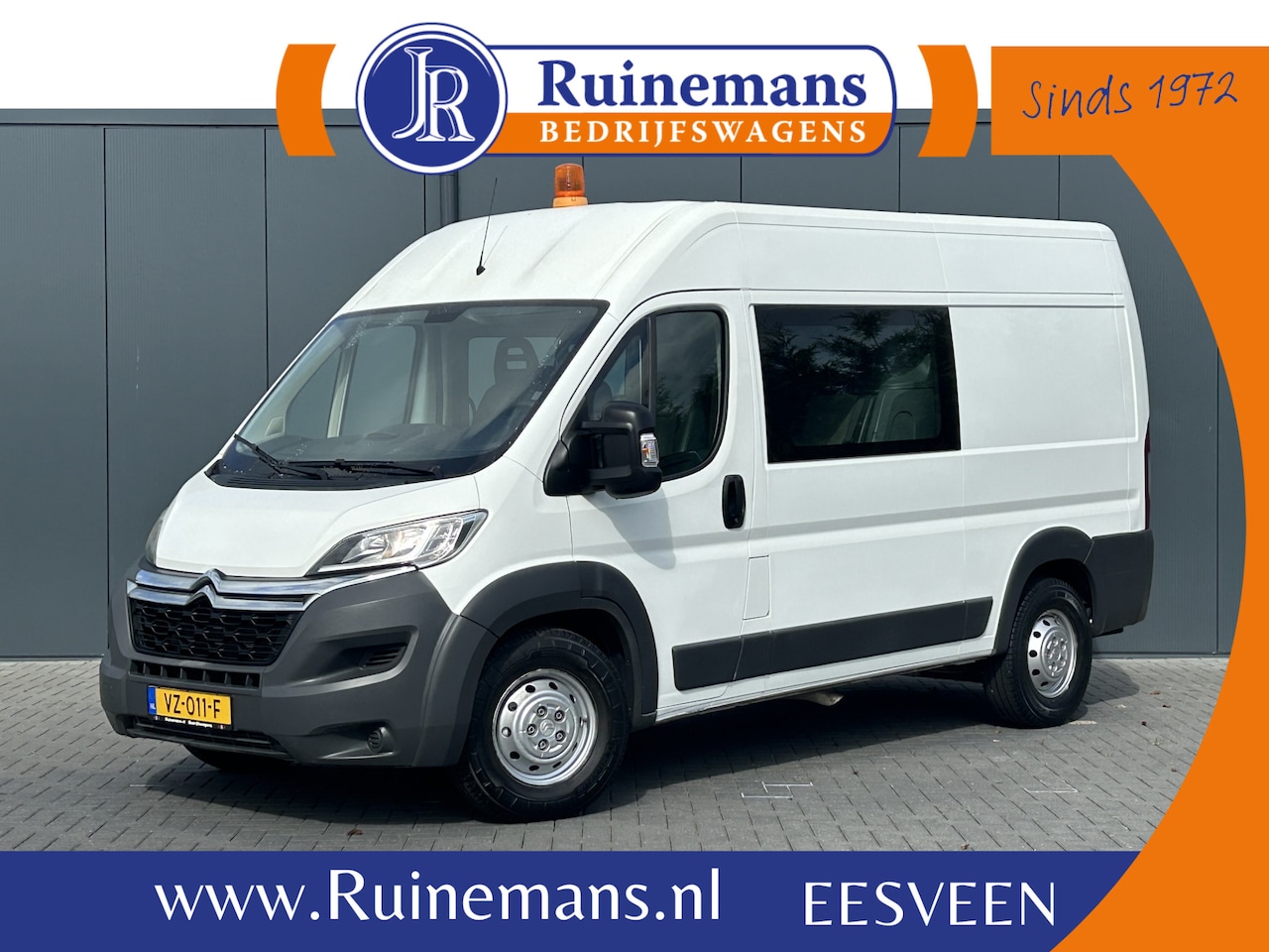 Citroën Jumper - 35 2.2 HDI 131 PK / L2H2 / 1e EIG. / AICRO / NAVI / 7-PERS DUBBELE CABINE / 3 TONS TREKHAA - AutoWereld.nl