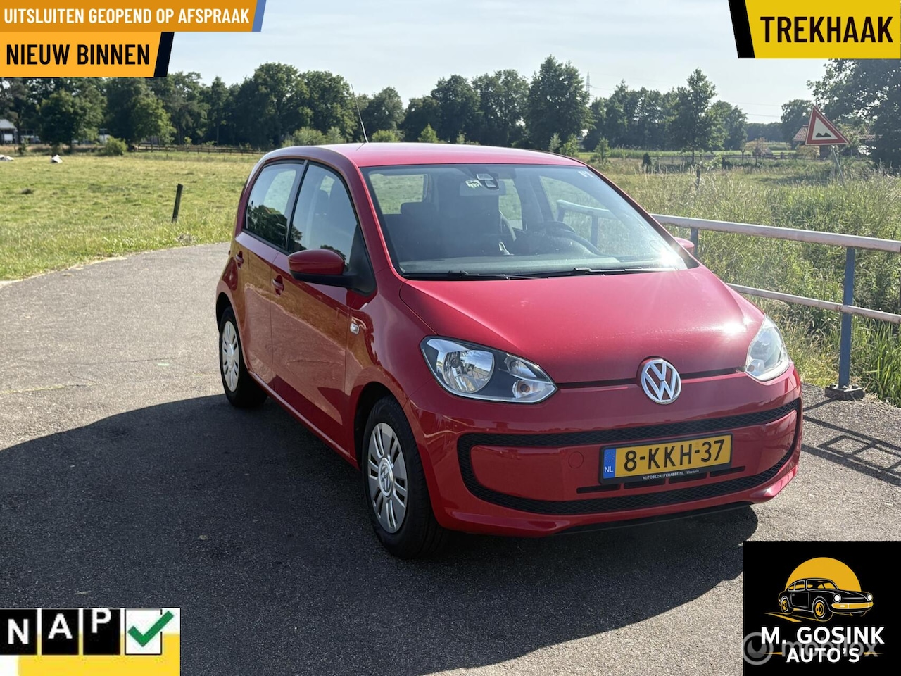 Volkswagen Up! - 1.0 move up! 5Deurs Airco CRUIS|PDC|NAVI|NAP - AutoWereld.nl
