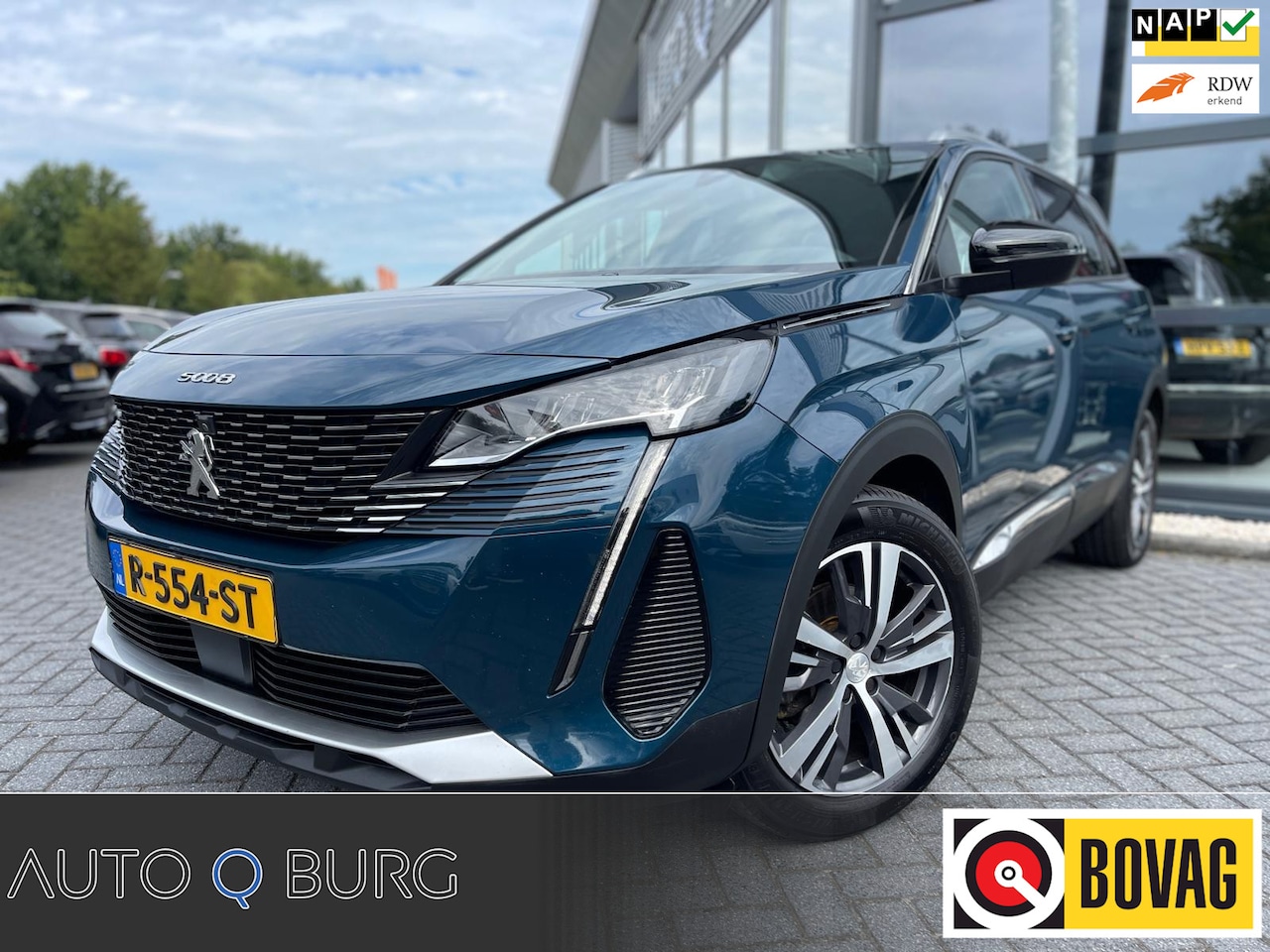 Peugeot 5008 - 1.2 PureTech Allure Pack Business | Climate | Cruise | Navi | LED | Camera | PDC | LMV | S - AutoWereld.nl
