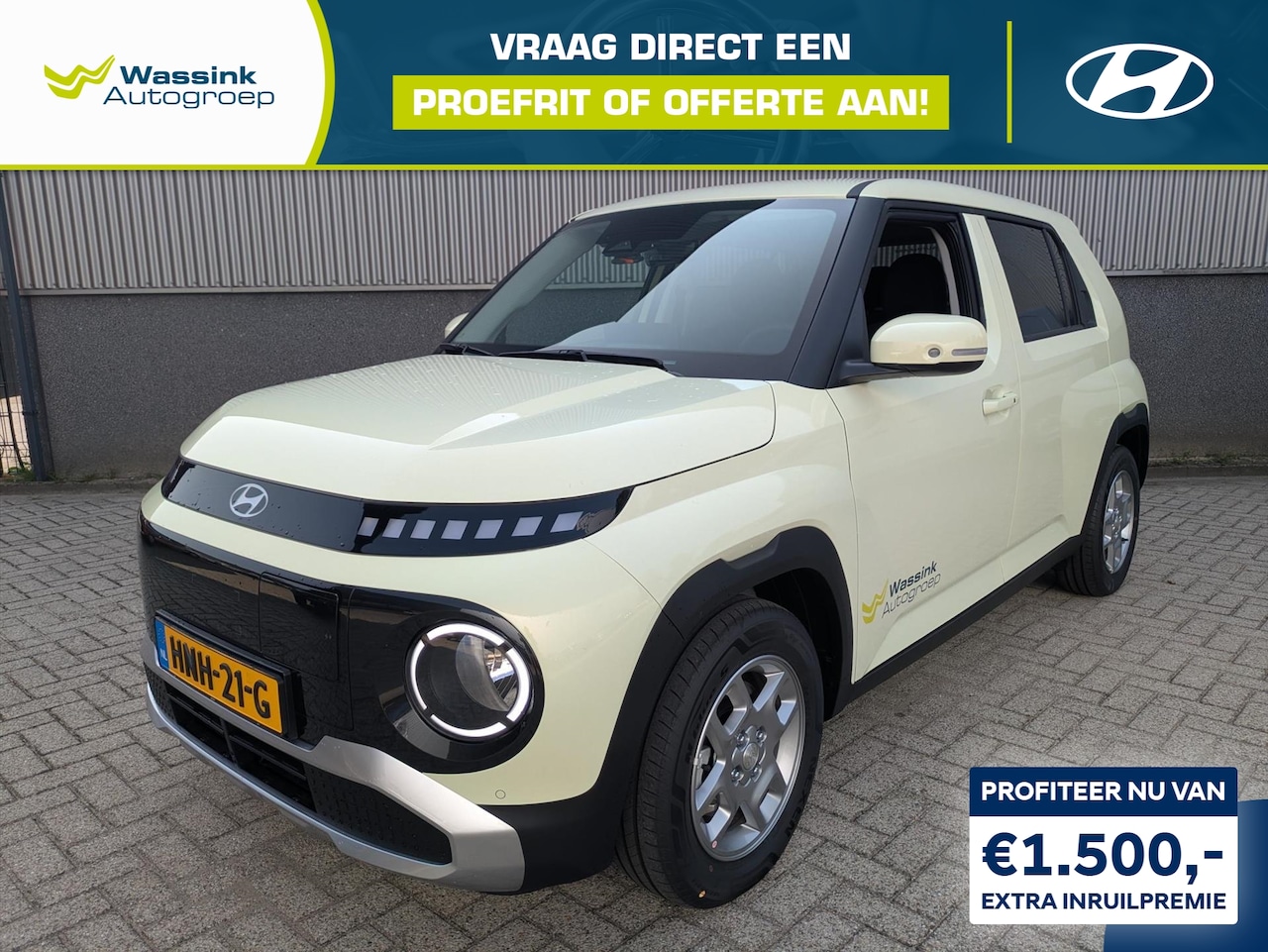 Hyundai Inster - 49 kWh 115pk Pulse + Winterpack - AutoWereld.nl
