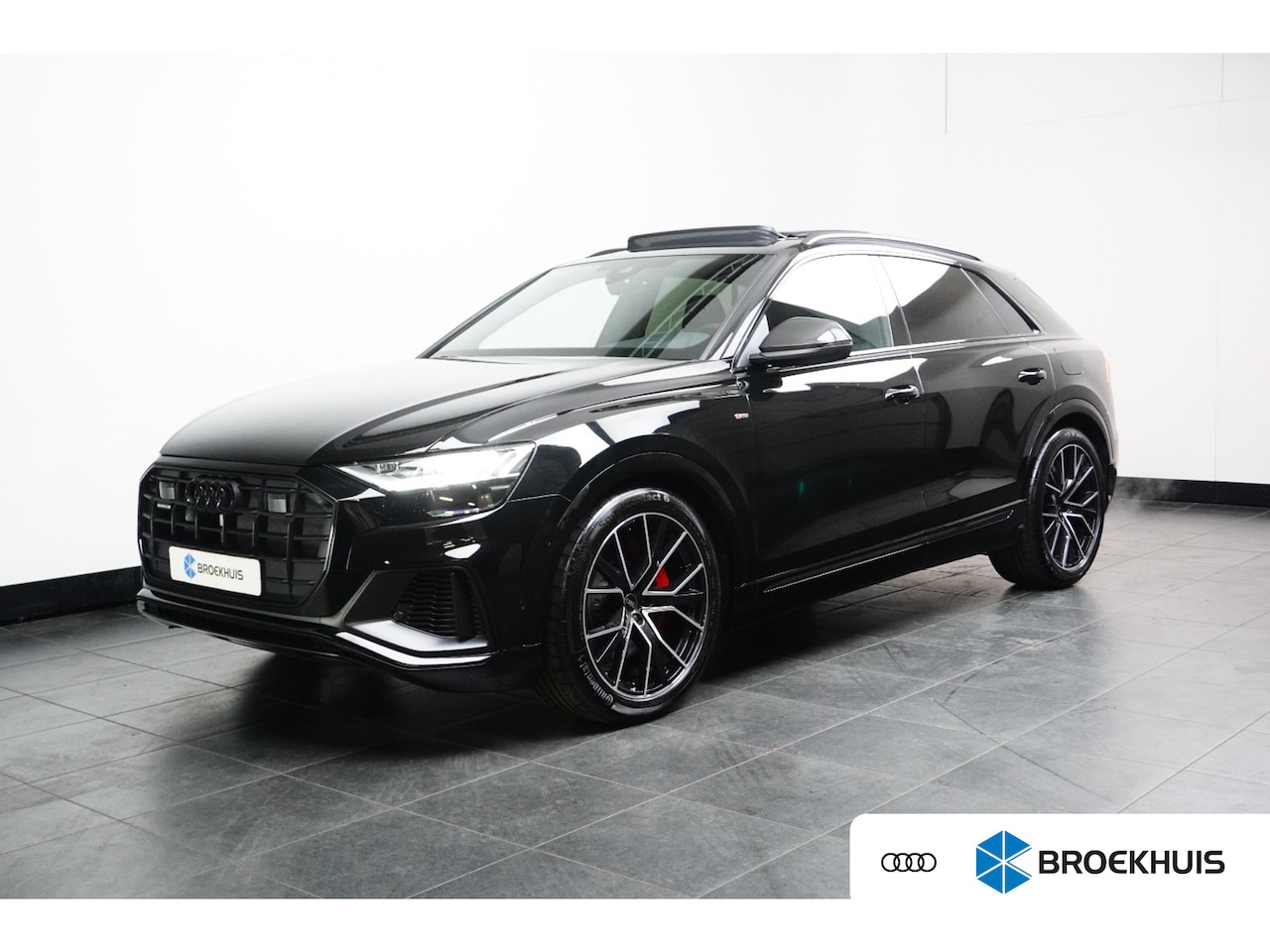 Audi Q8 - 60 TFSI e quattro Pro Line S Competition | Carbon pakket | Luchtvering | Trekhaak | Sports - AutoWereld.nl