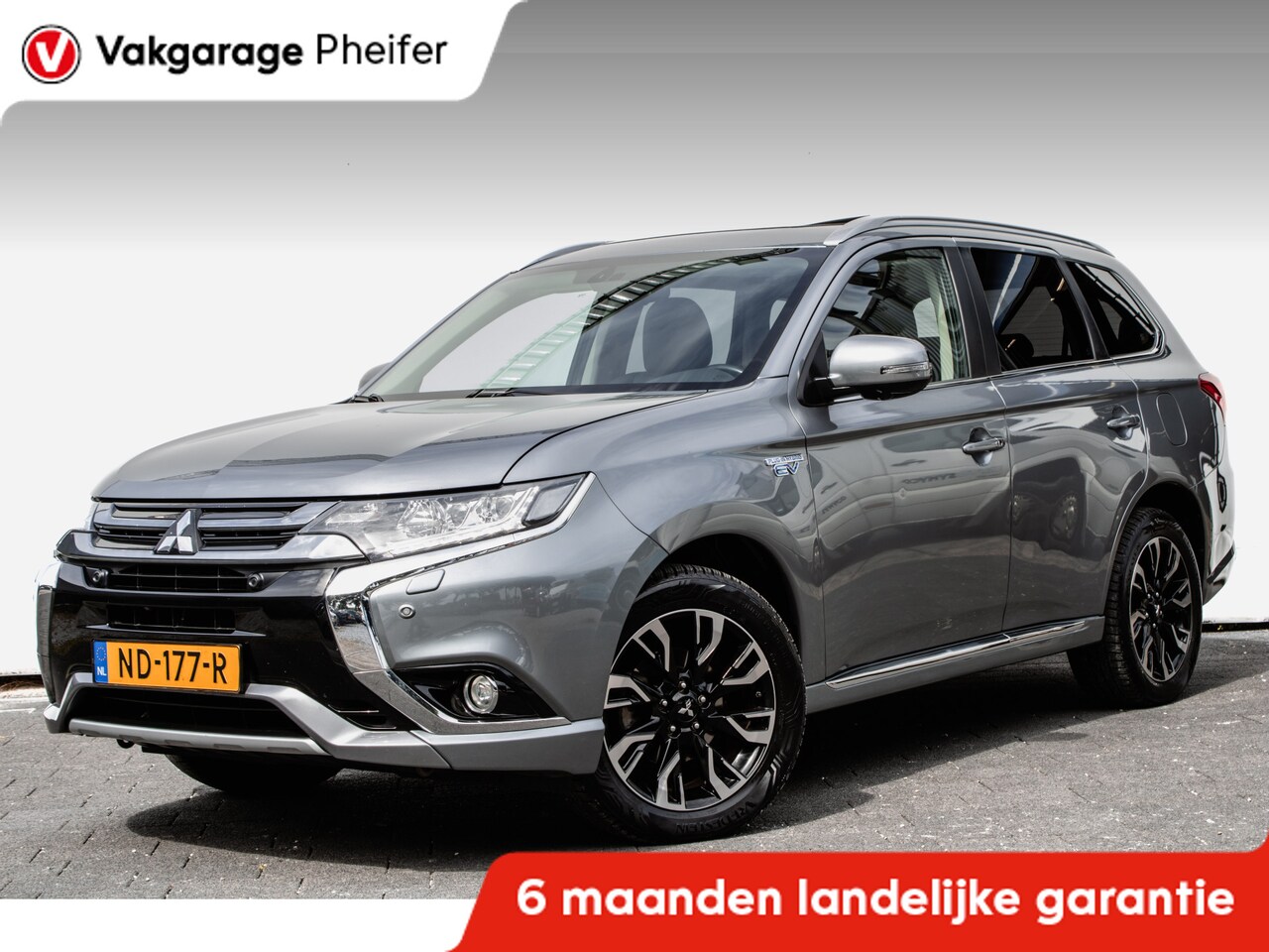 Mitsubishi Outlander - 2.0 PHEV instyle Lederen int./ Stuur + stoelverwarming/ Schuifdak/ Camera/ DAB/ Cruise con - AutoWereld.nl