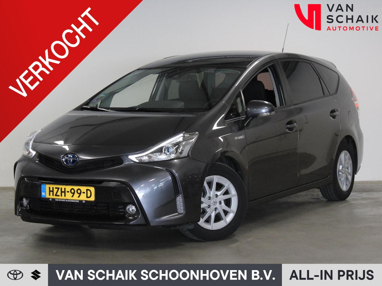 Toyota Prius - 1.8 Executive Nieuw Model BTW|Pano|Navigatie|Dealer Onderhouden|7Pers. uitvoering - AutoWereld.nl