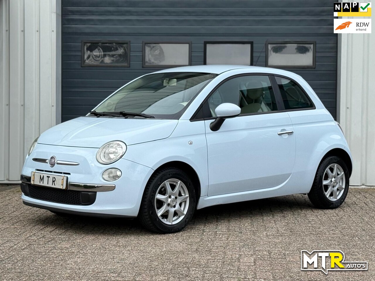 Fiat 500 - 1.2 Pop AUT|NAP|NWE APK|AIRCO - AutoWereld.nl