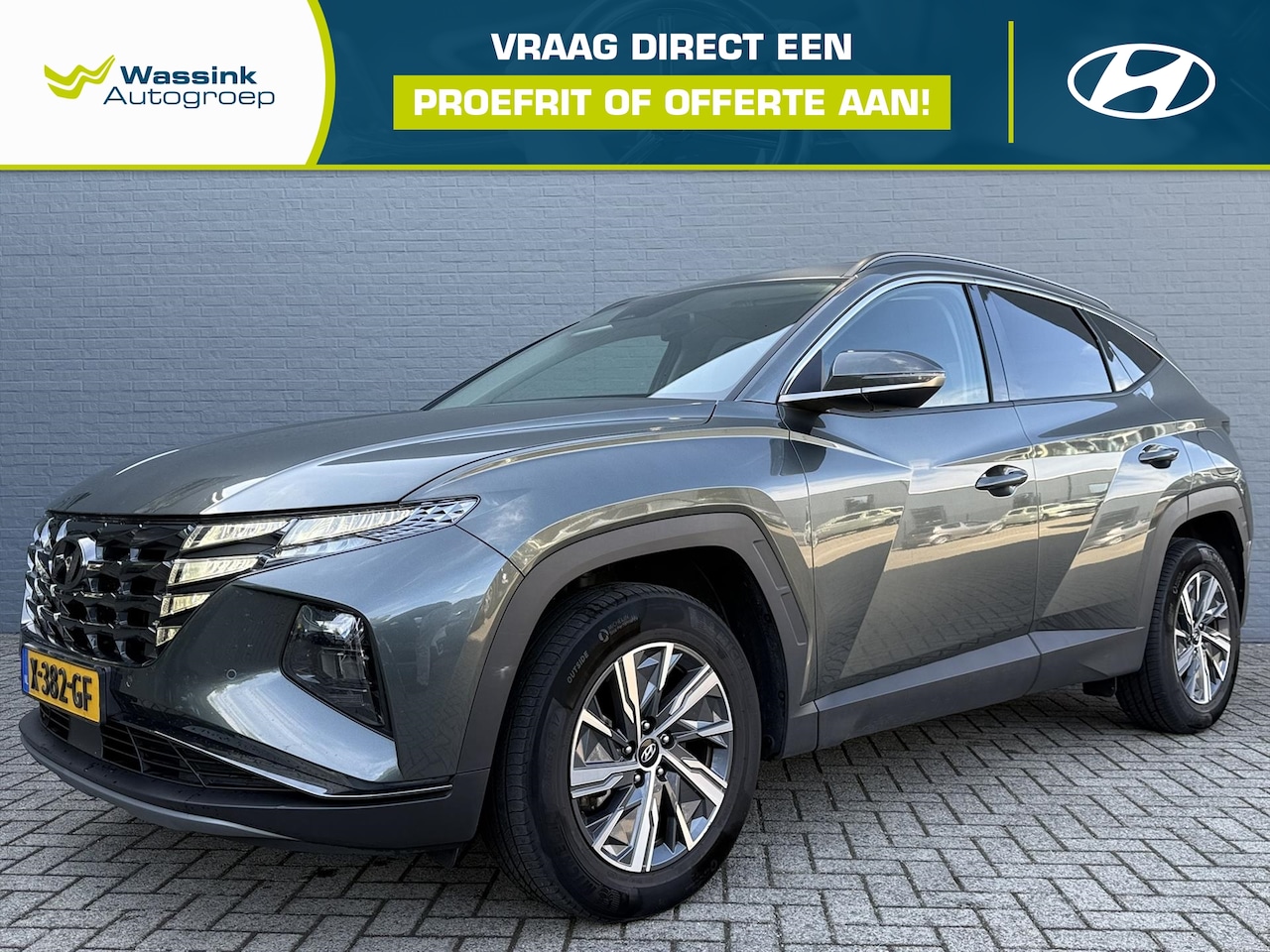 Hyundai Tucson - 1.6 T-GDi HEV 230pk Aut. Comfort Smart | Stoel & Stuurverwarming | Climate Control | Adapt - AutoWereld.nl