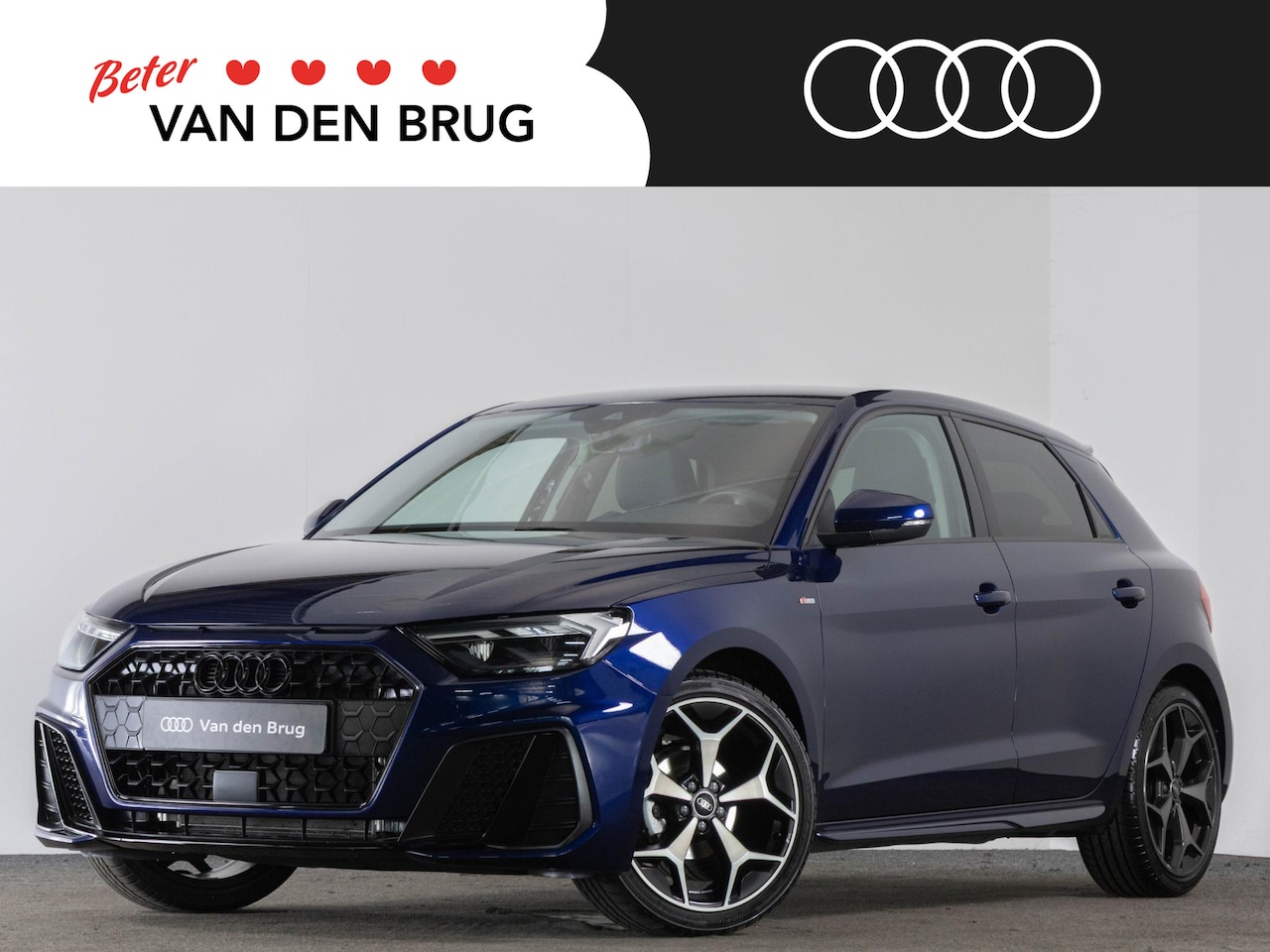 Audi A1 Sportback - S-Line 25 TFSI 95 PK AUTOMAAT | LED | Leder | Navigatie Via Smartphone | Keyless | Sonos | - AutoWereld.nl