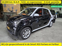 Smart Forfour - 1.0 Passion - garantie - licht en regensensor - lage kilometerstand met N.A.P