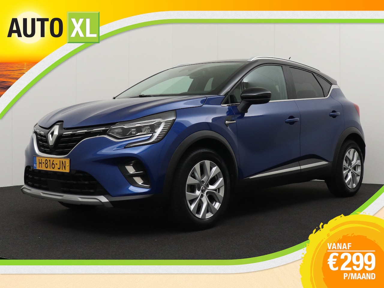 Renault Captur - 1.0 101 PK TCe Intens Half-Lederen Stoelen Carplay Park.sens - AutoWereld.nl