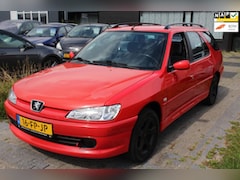 Peugeot 306 Break - 1.6 XT Oldskool Station met GTi velgen en sportauspuf APK aug 2026