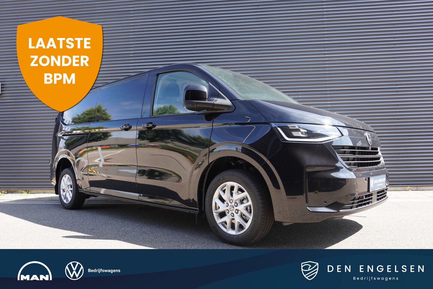 Volkswagen Transporter - 2.0 TDI L2H1 28 Bulli 150 pk Aut., Climatronic, Alarm, Navigatie, LED verlichting - AutoWereld.nl