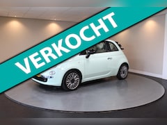 Fiat 500 C - 0.9 TwinAir Turbo Cult *Mintgroen* Leer|Mint|Navi|NAP
