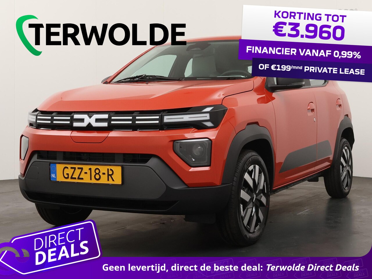 Dacia Spring - Expression 65 26.8 kWh |  DC- Lader | Cruise Control - AutoWereld.nl