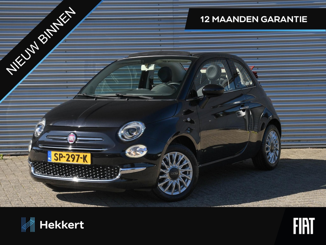 Fiat 500 C - 1.2 69pk Automaat AIRCO | SOFFTOP | RADIO | USB | 12MND GARANTIE - AutoWereld.nl