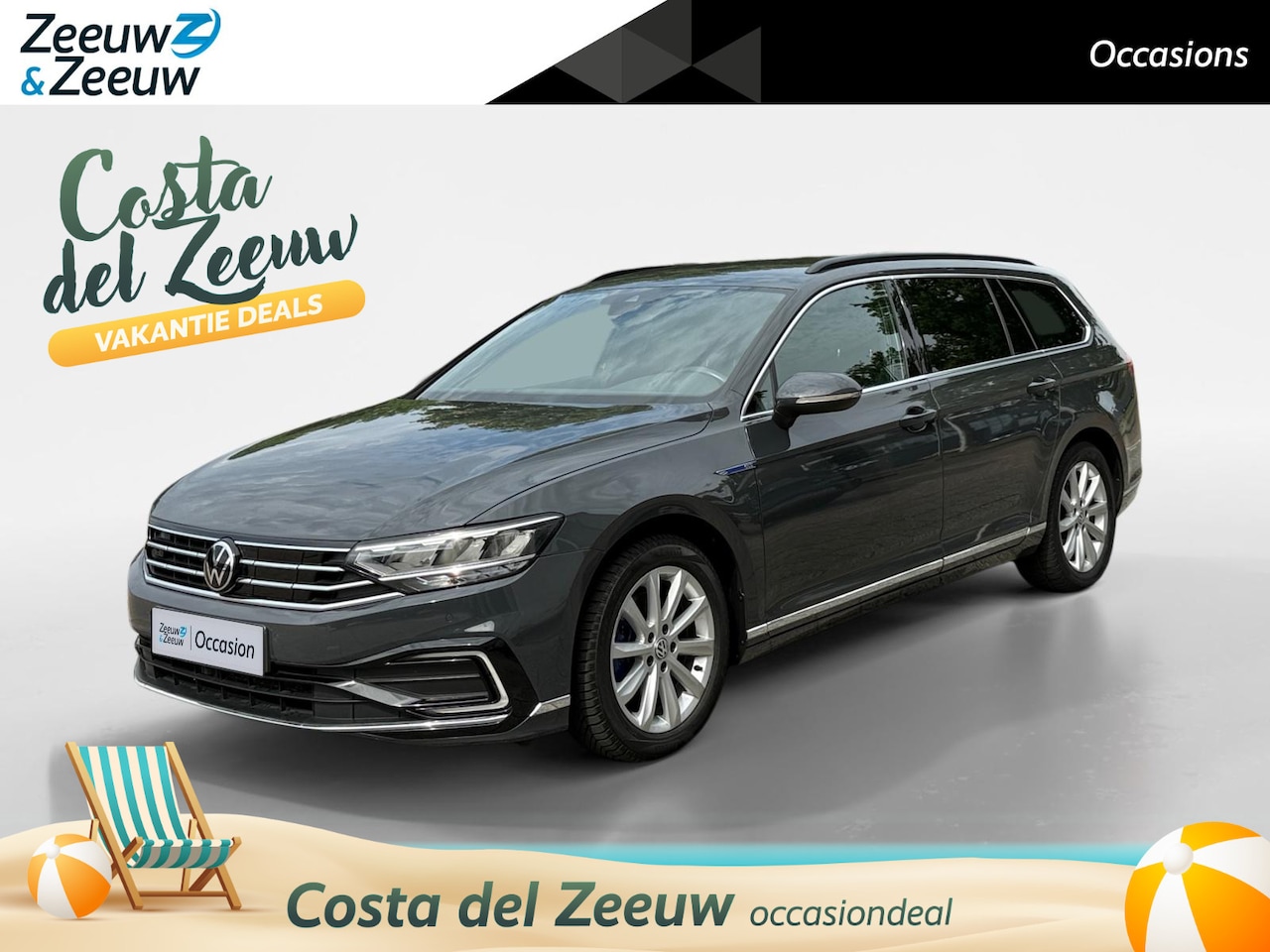 Volkswagen Passat Variant - 1.4 TSI PHEV GTE Business | VIRTUAL | TREKHAAK | NAVI | STOELVERWARMING | MASSAGE | PHEV | - AutoWereld.nl
