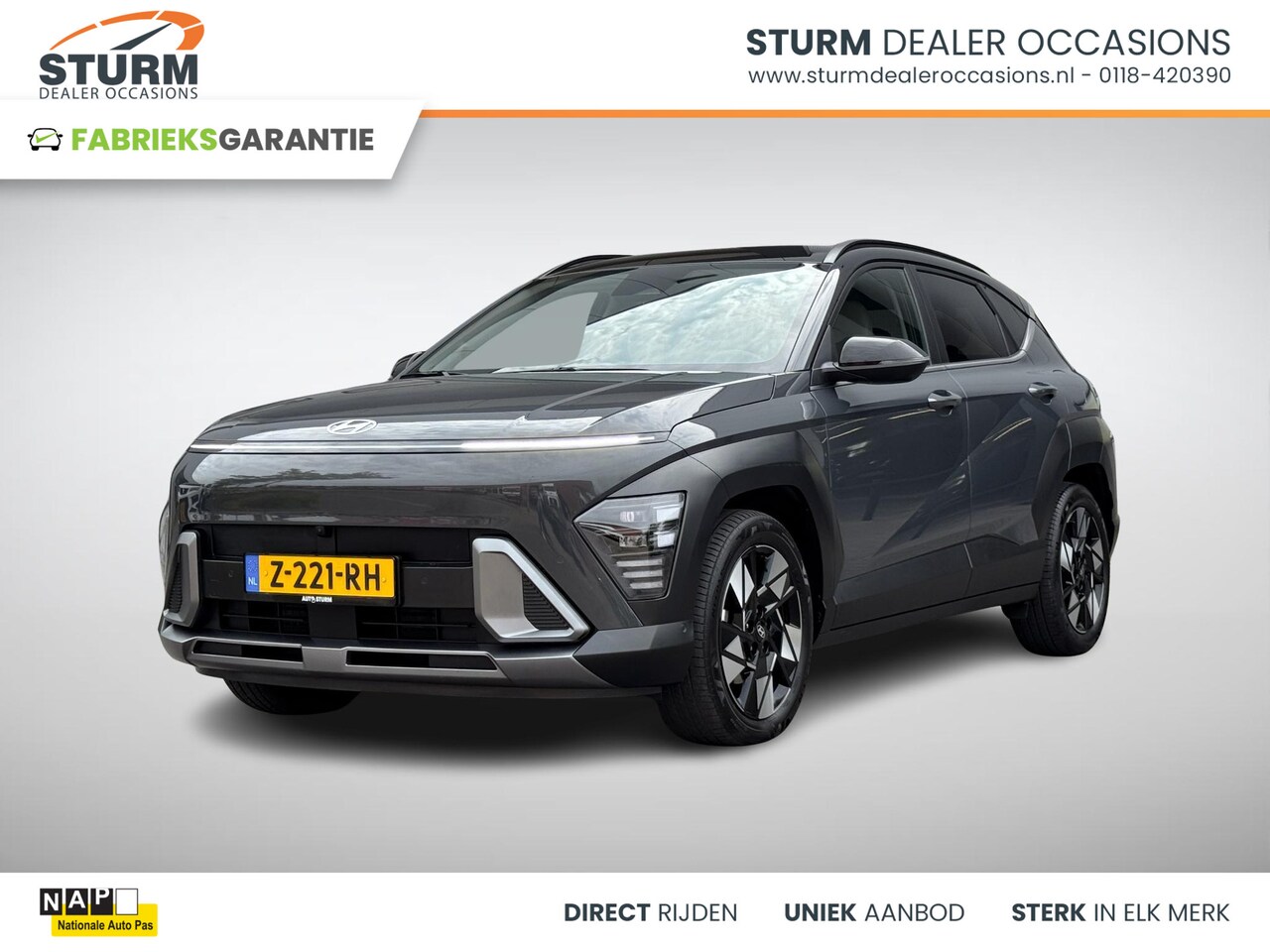 Hyundai Kona - 1.6 GDI HEV Premium 1.6 GDI HEV Premium - AutoWereld.nl