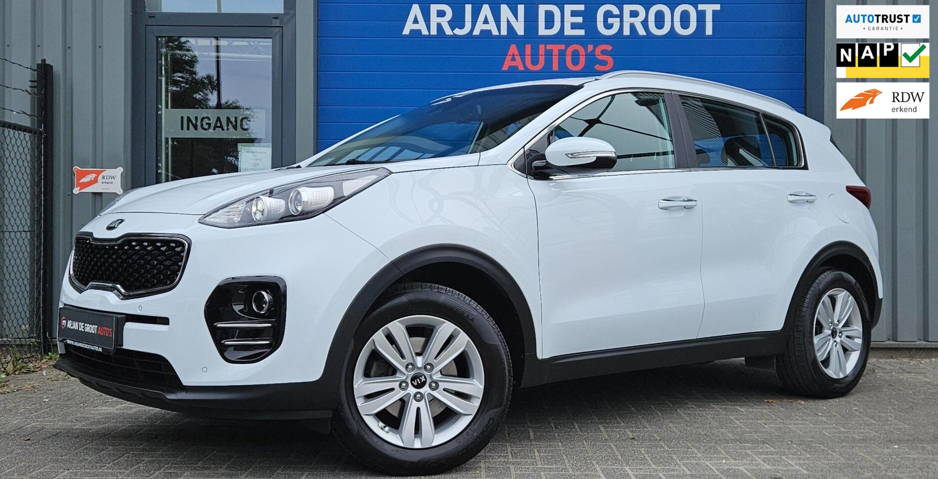 Kia Sportage - 1.6 GDI 132PK Navi Cruise trekhaak Lane assist Stoelverwarming - AutoWereld.nl