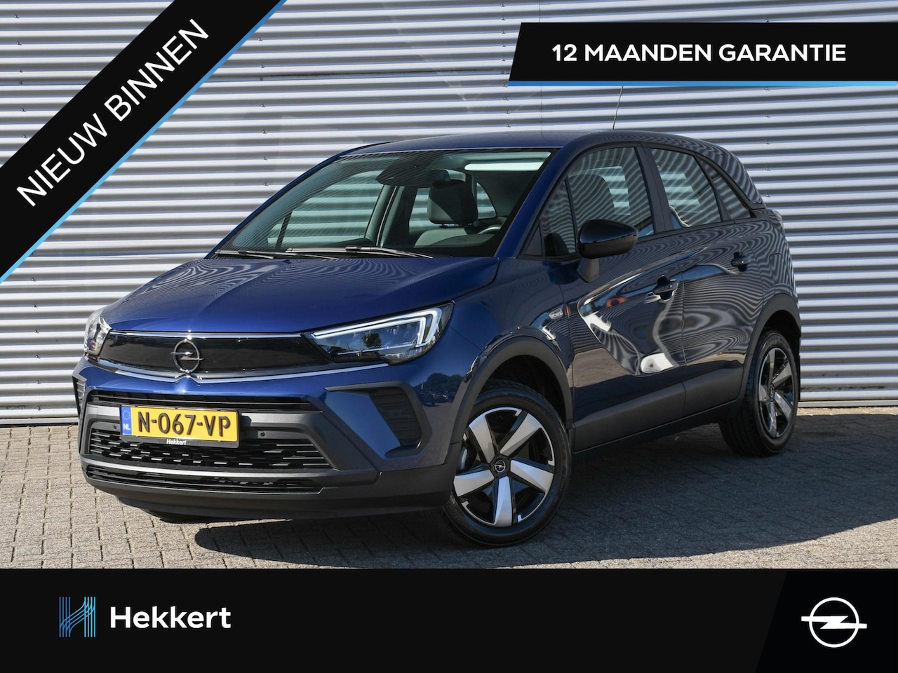 Opel Crossland - Business Edition 1.2 Turbo 110pk DAB | NAVI | CAMERA | APPLE CARPLAY | STOEL/STUURVERWARMI - AutoWereld.nl