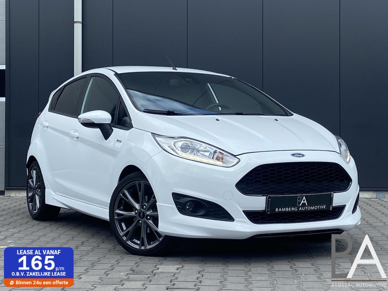 Ford Fiesta - 1.0 EcoBoost St-line|navi|trekhaak|xenon|climate - AutoWereld.nl