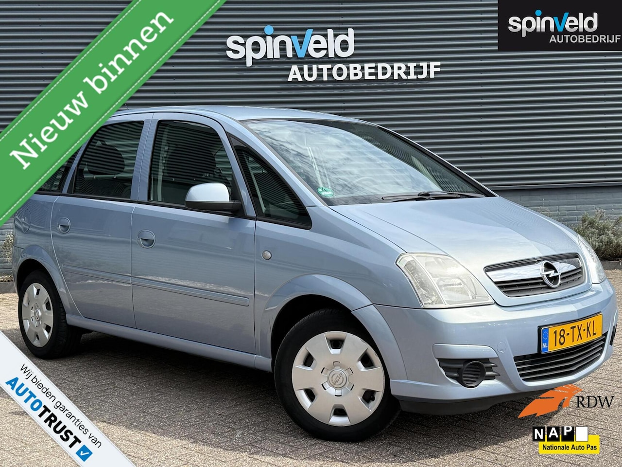 Opel Meriva - 1.6-16V Enjoy BJ`07 NAP NL Airco Elekpakket Trekhaak - AutoWereld.nl