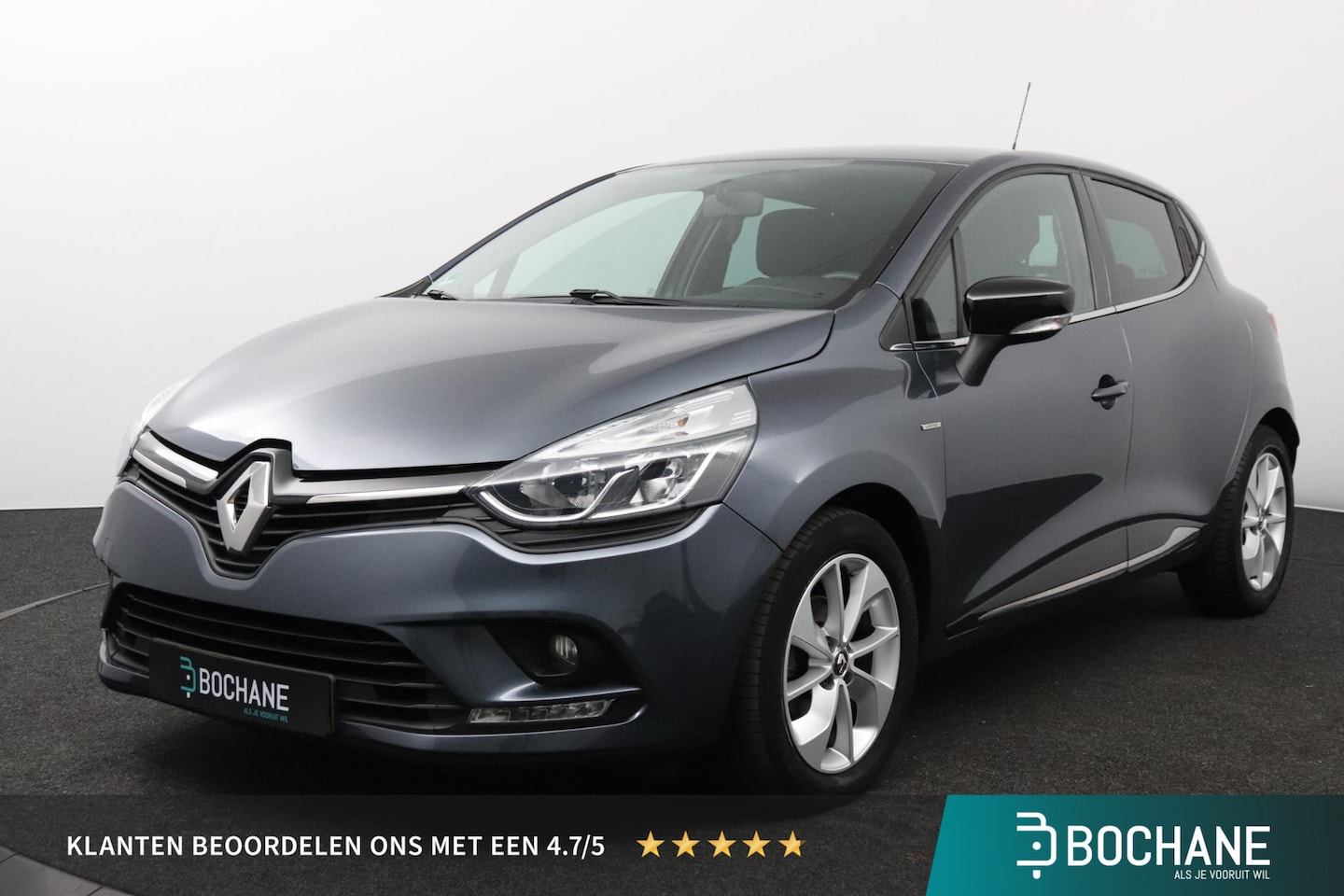 Renault Clio - 0.9 TCe Limited 90PK | Dealeronderhouden| Navigatie | Parkeersensoren Achter| Cruise-Contr - AutoWereld.nl