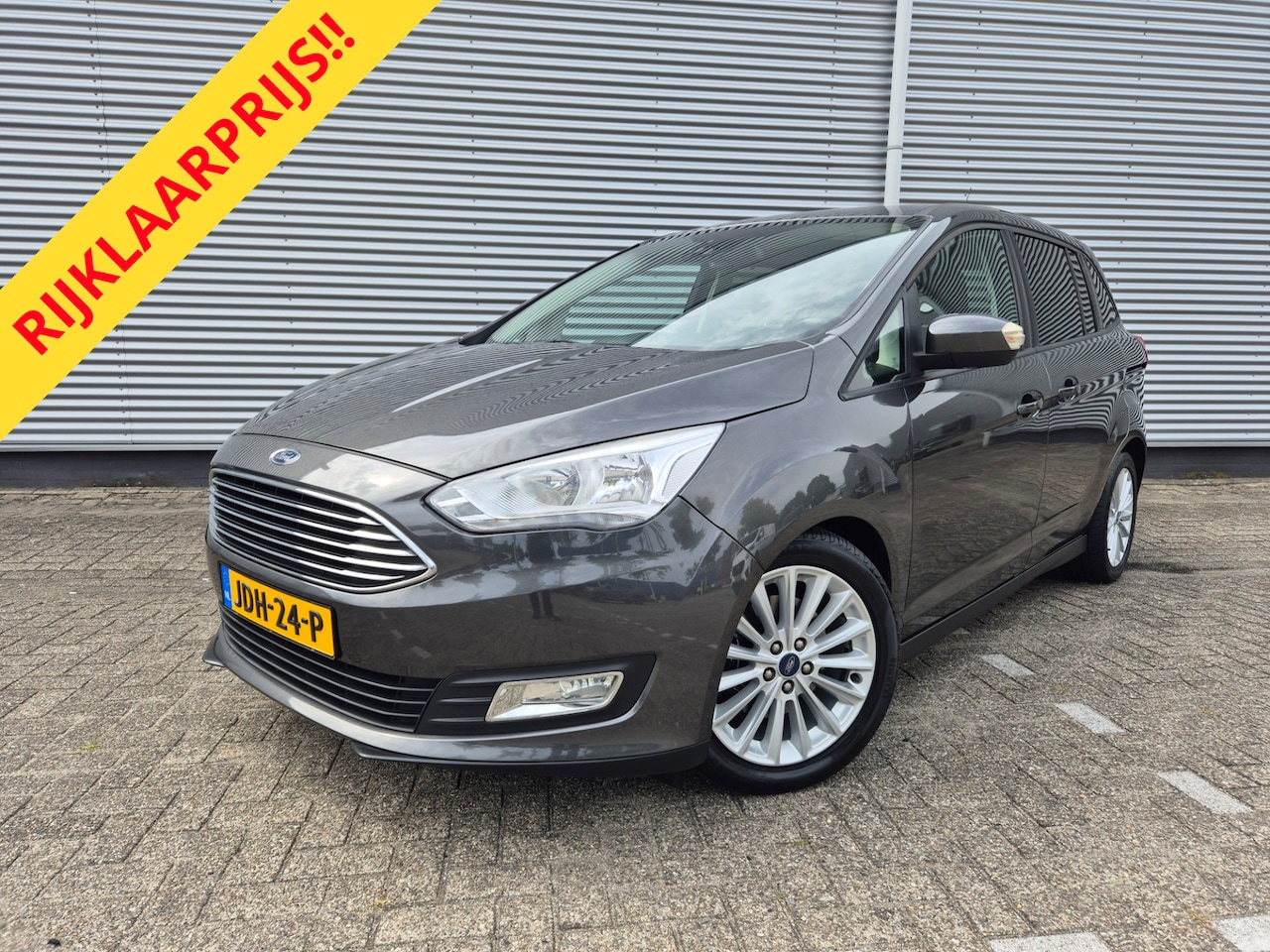 Ford Grand C-Max - 1.6 EcoBoost Edition Plus 7p Automaat,apple/android,navigatie/camera,cruise,stoel/stuurver - AutoWereld.nl