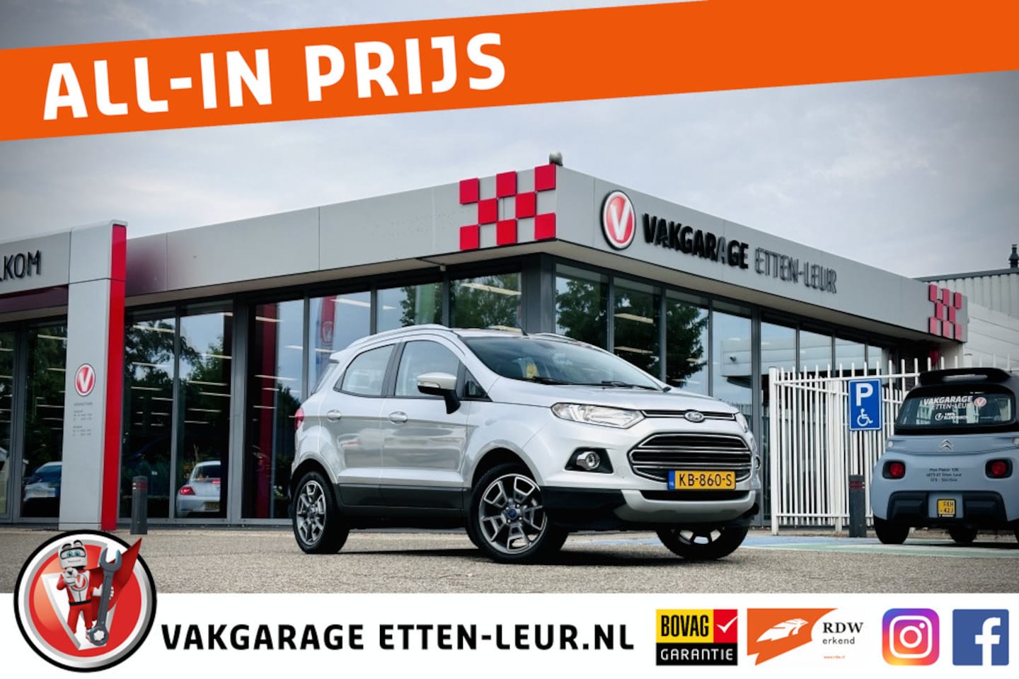 Ford EcoSport - Turbo 125 Titanium | Navi | Sony | Stoelverwarming - AutoWereld.nl