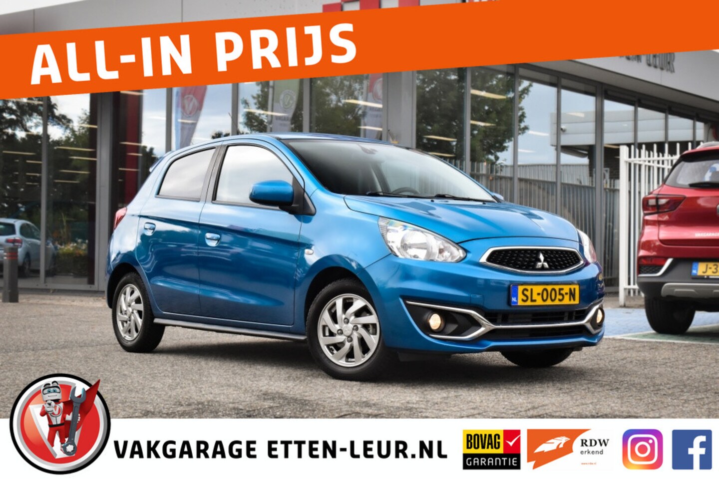 Mitsubishi Space Star - 1.2 Connect Pro | Navi | Trekhaak | CarPlay | Cruise control - AutoWereld.nl