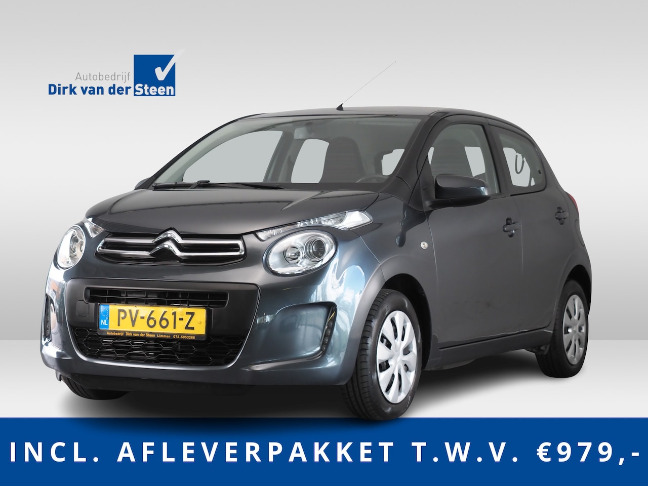 Citroën C1 - 1.0 e-VTi Feel LED Dagrijverlichting | Airco | Bluetooth | - AutoWereld.nl