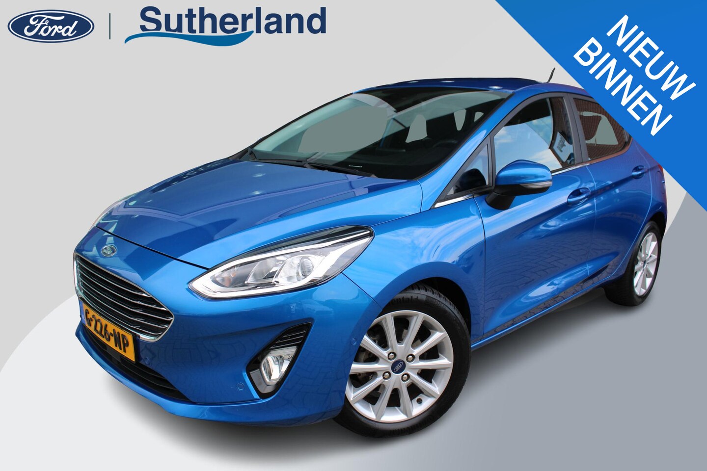 Ford Fiesta - 1.0 EcoBoost 100 PK Titanium | Voorruitverwarming | Adaptieve Cruise Control | Camera | Na - AutoWereld.nl
