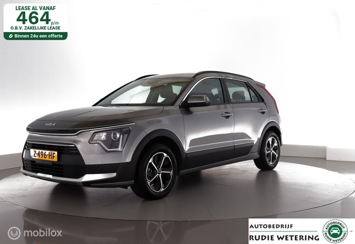 Kia Niro - 1.6 GDi Hybrid DynamicLine nav|cam|dab||pdc|lmv16 - AutoWereld.nl